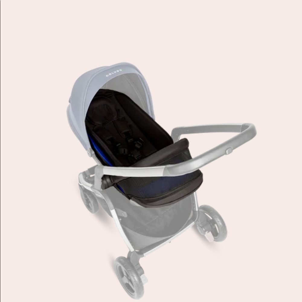 Colugo Complete Infant Kit in Black- baby stroller mat only